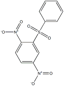 2,5-Dinitro[sulfonylbisbenzene] 结构式