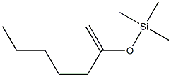 2-(Trimethylsiloxy)-1-heptene 结构式