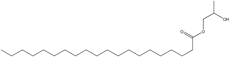 Icosanoic acid 2-hydroxypropyl ester 结构式