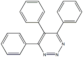 4,5,6-Triphenyl-1,2,3-triazine 结构式