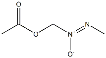 Methyl-NNO-azoxymethanol acetate 结构式