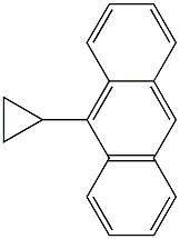 9-Cyclopropylanthracene 结构式