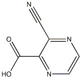 3-Cyano-2-pyrazinecarboxylic acid 结构式