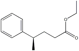 [R,(-)]-4-Phenylvaleric acid ethyl ester 结构式