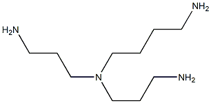 4-[Bis(3-aminopropyl)amino]butane-1-amine 结构式