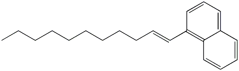 1-(1-Undecenyl)naphthalene 结构式