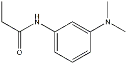 N-[3-(Dimethylamino)phenyl]propanamide 结构式