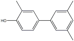 4-(3,5-Dimethylphenyl)-2-methylphenol 结构式