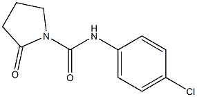 1-(4-Chlorophenylcarbamoyl)-2-pyrrolidone 结构式