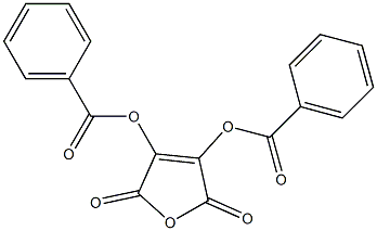 2,3-Di(benzoyloxy)maleic anhydride 结构式