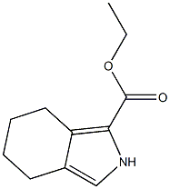 4,5,6,7-Tetrahydro-2H-isoindole-1-carboxylic acid ethyl ester 结构式