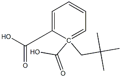 (-)-Phthalic acid hydrogen 1-[(S)-2,2-dimethyl(1-2H)propyl] ester 结构式