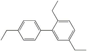 2,4',5-Triethyl-1,1'-biphenyl 结构式