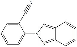 2-(2H-Indazole-2-yl)benzonitrile 结构式