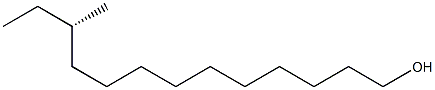 (S)-11-Methyl-1-tridecanol 结构式