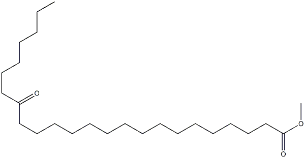 17-Oxotetracosanoic acid methyl ester 结构式