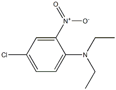 2-(Diethylamino)-5-chloro-1-nitrobenzene 结构式