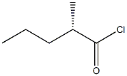 [S,(+)]-2-Methylvaleryl chloride 结构式