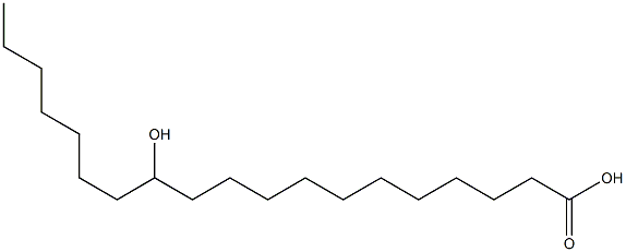 12-Hydroxynonadecanoic acid 结构式