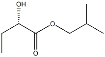 [S,(-)]-2-Hydroxybutyric acid isobutyl ester 结构式