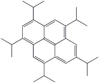 1,3,5,7,9-Pentaisopropylpyrene 结构式