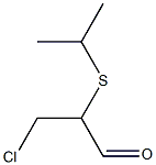 3-Chloro-2-(isopropylthio)propionaldehyde 结构式