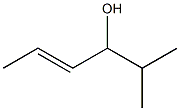 (E)-2-Methyl-4-hexene-3-ol 结构式