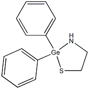 2,2-Diphenyl-1,3,2-thiazagermolidine 结构式