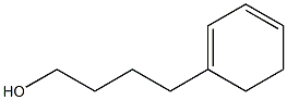 4-(1,3-Cyclohexadien-1-yl)butan-1-ol 结构式