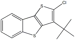 2-Chloro-3-tert-butylthieno[3,2-b][1]benzothiophene 结构式