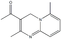 3-Acetyl-2,6-dimethyl-4H-pyrido[1,2-a]pyrimidine 结构式