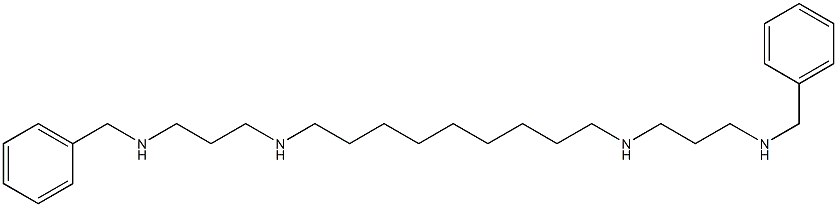 N,N'-Bis(3-benzylaminopropyl)-1,9-nonanediamine 结构式