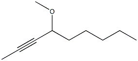 4-Methoxy-2-nonyne 结构式