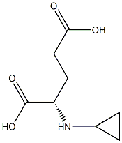 N-(Cyclopropyl)glutamic acid 结构式