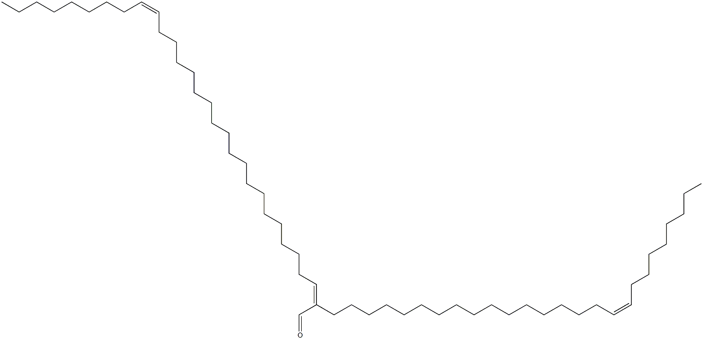 (2Z,21Z)-2-[(17Z)-17-Hexacosen-1-yl]triaconta-2,21-dienal 结构式