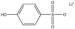 4-Hydroxybenzenesulfonic acid lithium salt 结构式