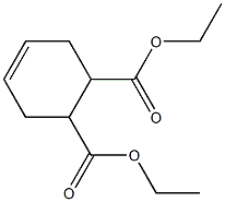 4-Cyclohexene-1,2-dicarboxylic acid diethyl ester 结构式