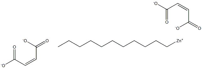 Bis(maleic acid 1-undecyl)zinc salt 结构式