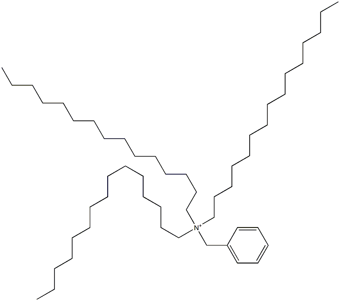 Tripentadecylbenzylaminium 结构式