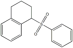 1-(Phenylsulfonyl)tetralin 结构式