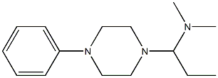 1-[1-(Dimethylamino)propyl]-4-phenylpiperazine 结构式