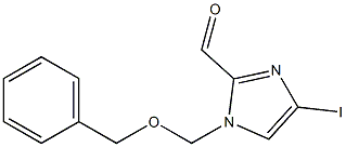 1-(Benzyloxymethyl)-4-iodo-1H-imidazole-2-carbaldehyde 结构式