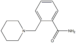 2-(Piperidinomethyl)benzamide 结构式