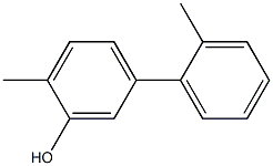 5-(2-Methylphenyl)-2-methylphenol 结构式