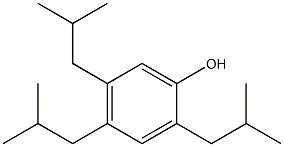 2,4,5-Triisobutylphenol 结构式