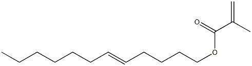 Methacrylic acid (5-dodecenyl) ester 结构式
