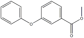 3-Phenoxybenzoic acid methyl ester 结构式