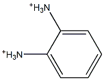 1,2-Diammoniobenzene 结构式