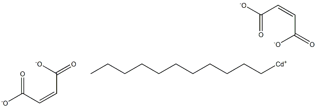 Bis(maleic acid 1-undecyl)cadmium salt 结构式