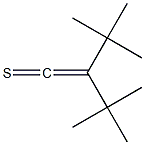 Di-tert-butylthioketene 结构式